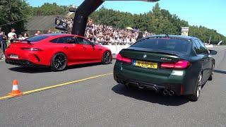 Modified Cars Drag Racing - M5 CS vs GT63 S AMG vs 812 GTS vs M8 Competition vs Trackhawk vs M6 V10