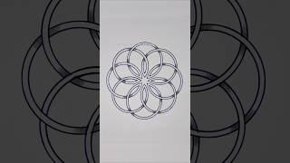 Interlinked Celtic Knot #easydrawing #endlessKnot #celticknot #youtubeviralshorts #trendingshorts