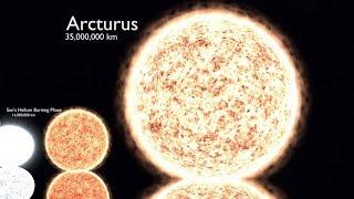 Star Size Comparison 2018