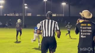 Pearl Pirates vs Brandon Cowboys 12u complete blowout 42-6!!