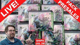 LIVE! Bloomburrow Collector & Play Pack Presales & Mass Opening Pt 5 #MTG Ships 7/26