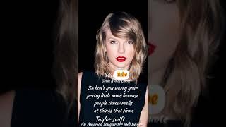 7 Taylor Swift Quotes to Boost Your Confidence - #Shorts #TaylorSwift