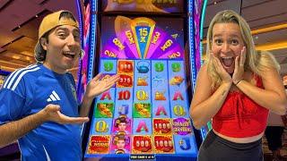 Watch Our Bonuses On The NEW Slot Machine In Las Vegas!