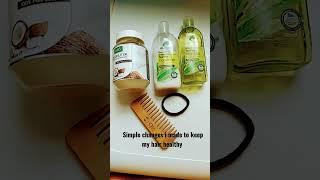 Simple changes for Healthy Hair with dr.Organic shampoo