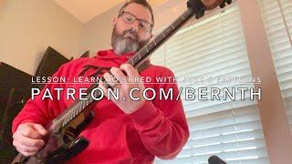 BERNTH | Learn to Shred With Just 6 Patterns | 80 BPM