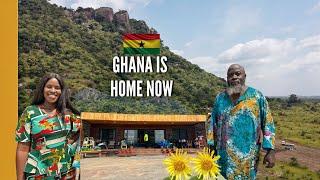 I RETIRED FROM THE AMERICAN GOVERNMENT  AND BUILT MY HOME IN GHANA ON A FARM