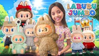 LEIKA AND TOMPEL BOUGHT THE VIRAL GIANT LABUBU DOLLS!  FUNNY KIDS VIDEO