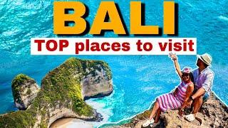 BALI TOP Tourist places to visit in 2024 | BALI Travel Guide| BEST places in BALI NOT to miss | BALI