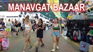 #Antalya Manavgat TURKISH BAZAR Türkiye | Shopping in Antalya Manavgat Side Turkey 02.09.24 #bazaar