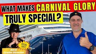 Interview With Rico, Cruise Director: What Makes Carnival Glory So SPECIAL?