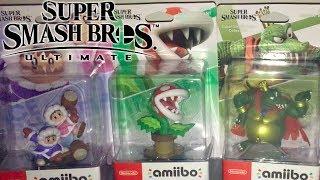 King K. Rool, Piranha Plant and Ice Climbers Amiibo Unboxing!