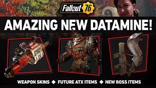 FUTURE ATOMIC SHOP ITEMS! | Fallout 76 Datamine