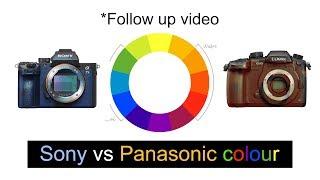 Sony vs Panasonic colour (follow up video) *tip to match cameras