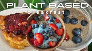 Mostly Raw Plant Based Breakfast Ideas