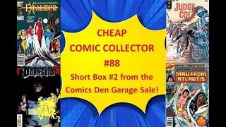 Cheap Comic Collector #88:  Short Box #2 from the Comics Den Garage Sale!