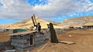  Nomadic Life: A Woman Builds a Chicken House & Faces Conflict with Her Husband ️