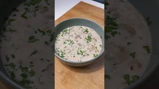 Постный грибной суп | Vegan mushroom soup #shorts