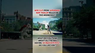 NEW SUPERMAN CLIP OF KRYPTO! MR. TERRIFIC New Trailer! James Gunn DCU Clark Kent! David Corenswet