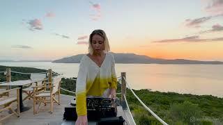 Melodic House/Live DJ set and picturesque landscapes from a drone between Corfu island and Ksamil