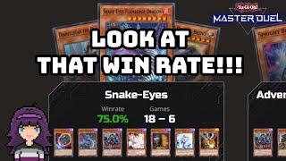 Taking Our UPDATED Snake-Eyes Deck STRAIGHT TO MASTER RANK!