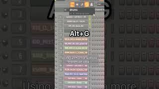 3 FL studio shortcuts and tips  #producer