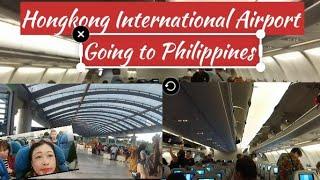 Hongkong International Airport Going To Philippines #trending #travel #walking #airport #vacation