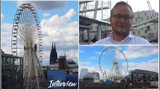 Interview - Köln bekommt ein Riesenrad, das EUROPA RAD mit seiner Gesamthöhe von 55 Metern