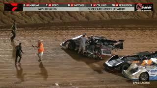 Mack McCarter vs Ashton Winger incident and fight with the Southern Nationals at I-75 Raceway
