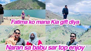 Fatima ko mana Kia gift diya,,naran sa babu sar top enjoy,daily vlog