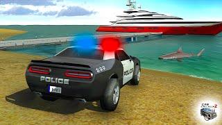 GERÇEK Mİ YALAN MI ? Polis Arabası ile Yüzülür mü !!! Car Simulator 2