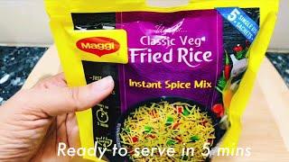 maggi fried rice recipe | maggi masala fried rice recipe | new Maggi instant spice mix | #maggi