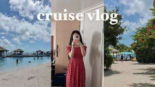 royal caribbean cruise vlog  beach days, midnight pizza runs, sibling bonding