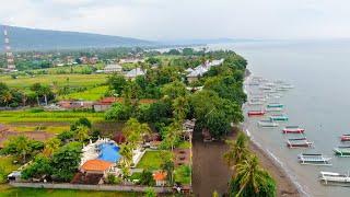  Lovina Beach  / Bali / Indonesia [4K Ultra HD video from drone]