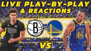 Brooklyn Nets vs Golden State Warriors | Live Play-By-Play & Reactions