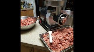 CABELA CARNIVORE 1/2 HP MEAT GRINDER REVIEW