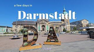 Darmstadt | Waldspirale, parks, café | Germany travel vlog