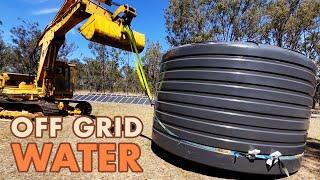 Our MASSIVE Water Storage Upgrade for our Off-Grid Homestead