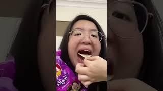 REVIEW SNACK DARI THAILAND #PART3 KAYAK JAMUR CRISPY DAH  #shorts #review #snack