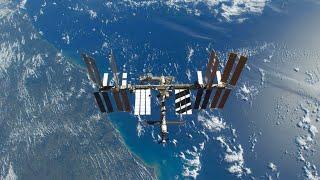 International Space Station NASA View With Map - 5925 - 2024-07-15