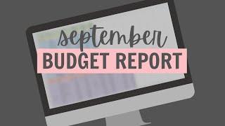 September Budget Wrap Up