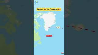 Travelling Oman to Canada