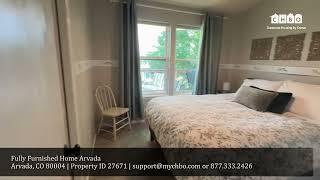 Fully Furnished Home Arvada - Corporate Housing Rental