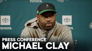Eagles Press Conference: Michael Clay | May 9, 2024