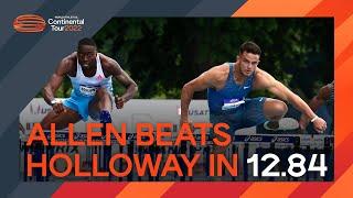 THIRD FASTEST EVER - 12.84 Devon Allen | Continental Tour Gold 2022 New York City