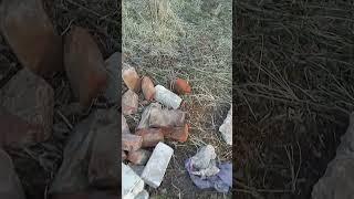 Фундамент из битого бетона. Начинаю!