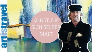 Gerd Ruhland zeigt Kunst, die sich selber malt