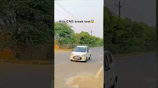 Testing India's Cheapest Car - Alto CNG breaktest