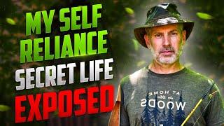 My Self Reliance - Secret Life | Shawn James Latest Video | Building Log Cabin | Money Revealed