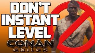 Exposing the Truth about Instant Leveling Conan Exiles