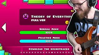 Geometry Dash - Theory of Everything [EDM meets Rock Guitar] (+ Tabs)